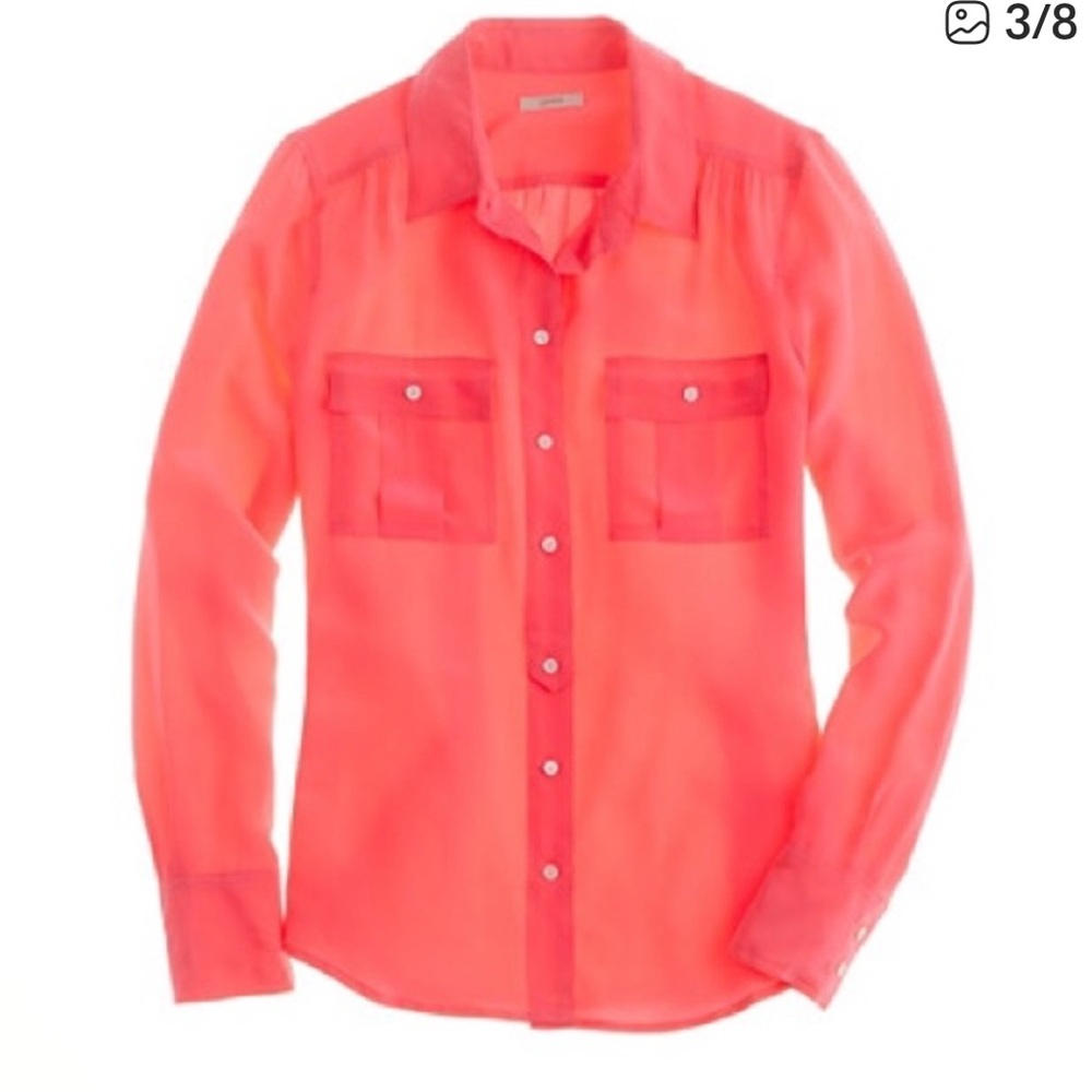 J. Crew silk blouse